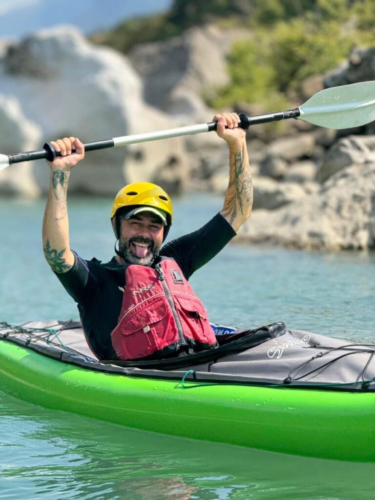 Kayaking in Vjosa - Gallery Image