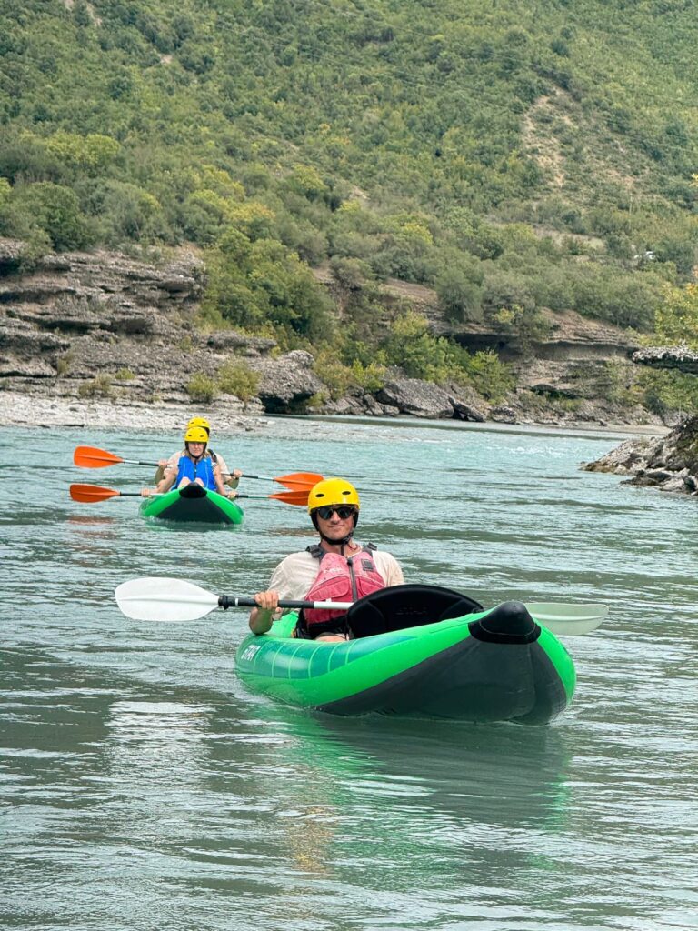 Kayaking in Vjosa - Gallery Image