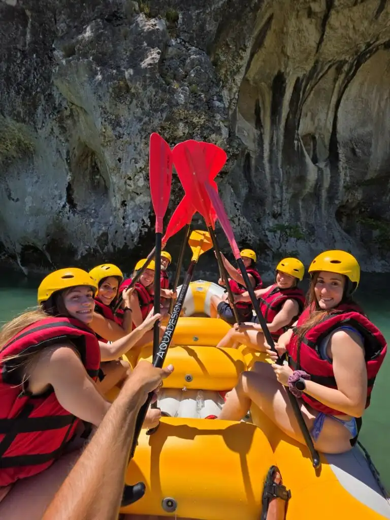 Rafting Vjosa Team in Permet