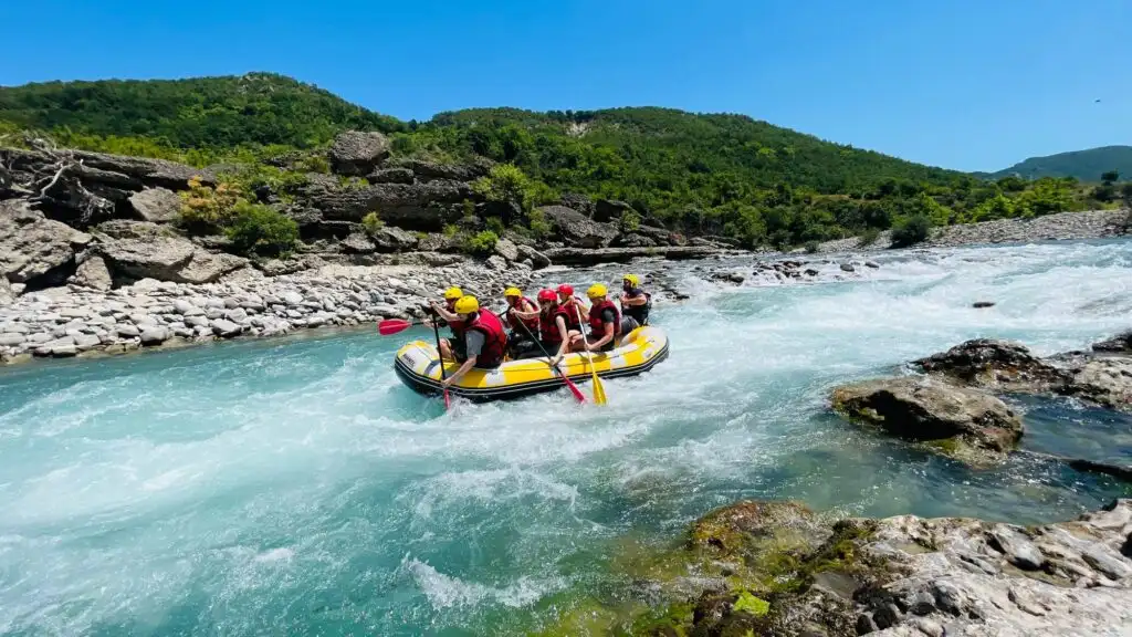 Rafting in Vjosa - Gallery Image