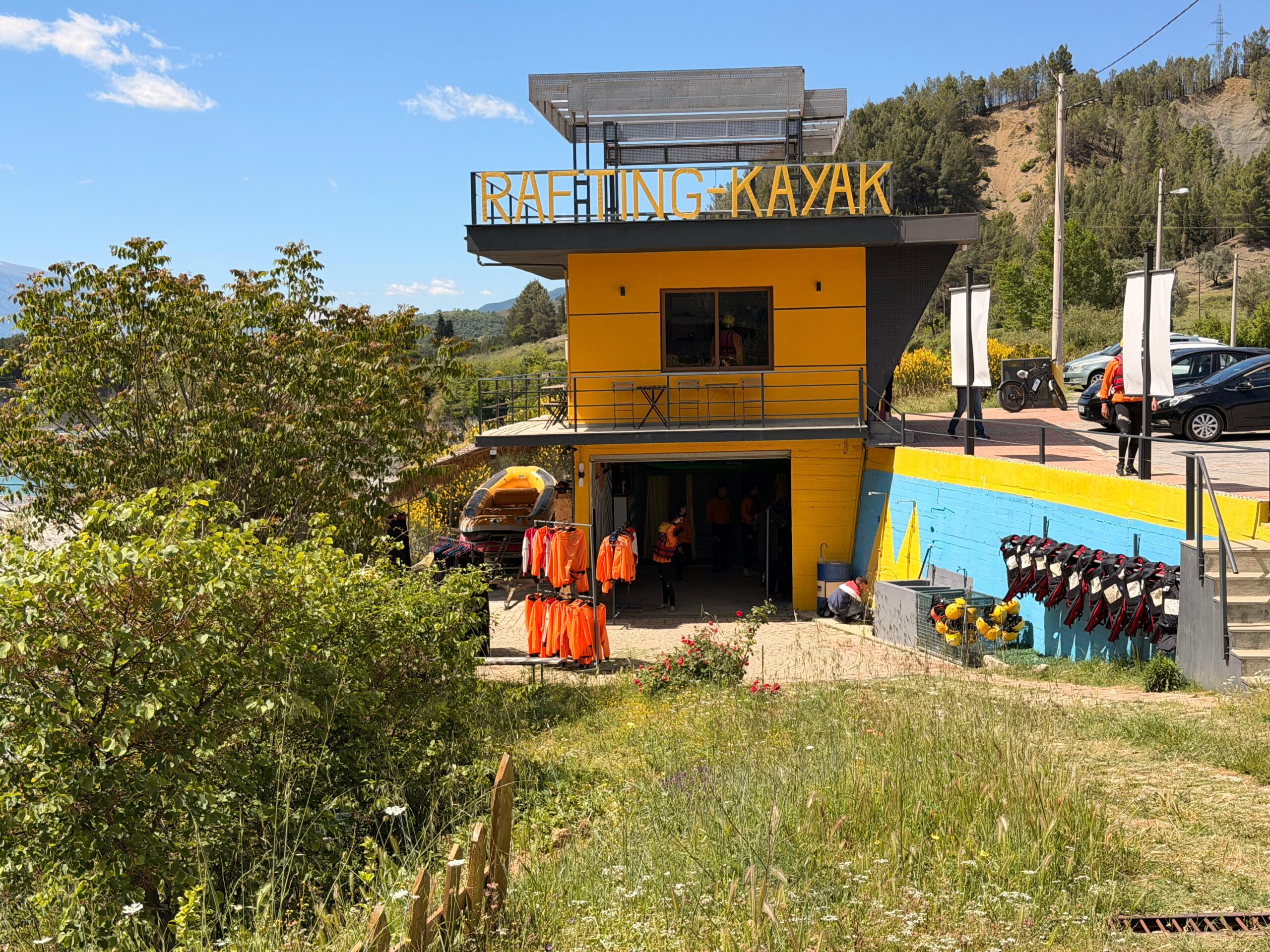 Rafting Vjosa Team in Permet