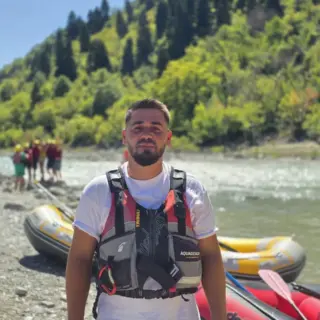 Erald (Eraldo), rafting guide at Rafting Vjosa Albania